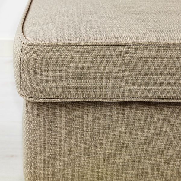 Табурет для ног, Шифтебу бежевый IKEA STRANDMON СТРАНДМОН 804.198.81 - фото 2