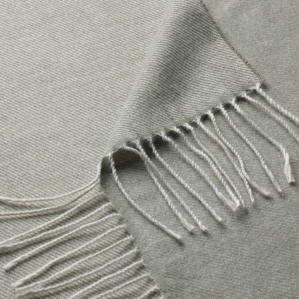 Плед, светлый серо-зеленый, 120x160 см IKEA STOCKHOLM СТОКГОЛЬМMVI ХОЛМВИ 005.136.13 - фото 3