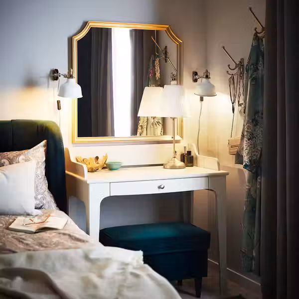 SVANSELE Зеркало - золотой 78x78 см - фото 2