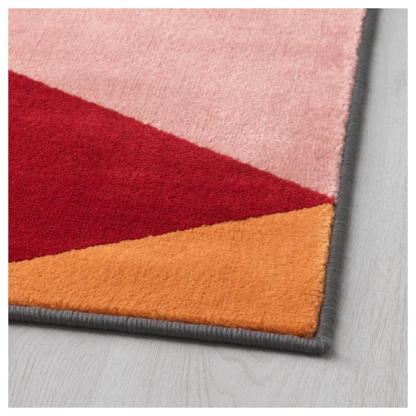 Ковер, короткий ворс ПАНДРУП, разноцветный (133x195 см) - фото 2