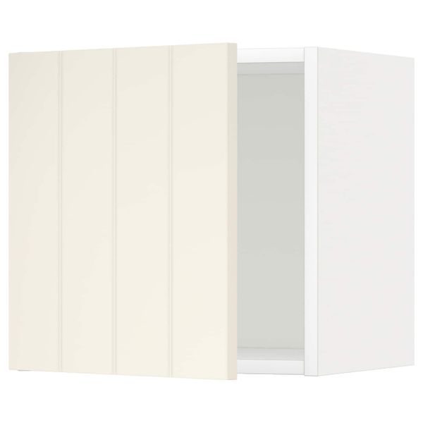 Шкаф навесной, белый/Хитарп белый с оттенком 40x40 см IKEA METOD МЕТОД 892.264.73 - схема-чертеж с размерами