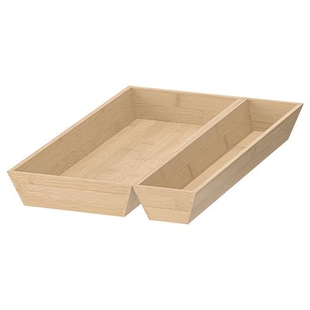UPPDATERA Поднос для приборов, 2 шт. - бамбук 30x50 см