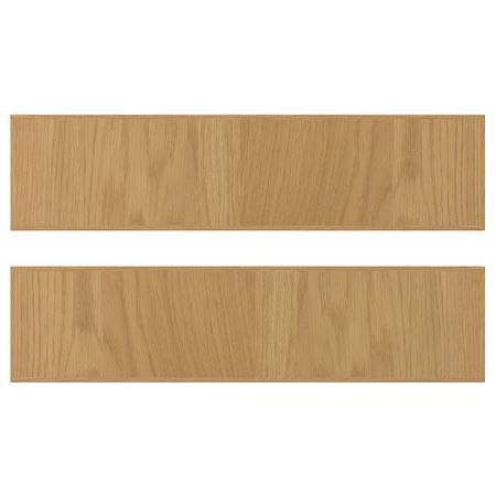 SINARP Фронтальная панель ящика - дубовый шпон 40x10 см