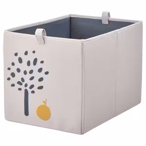 BARNDRÖM Коробка - бежевый 26x37x26 см - фото 2