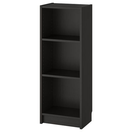 Стеллаж, 40x28x106 см, черно-коричневый IKEA BILLY БИЛЛИ 202.638.30