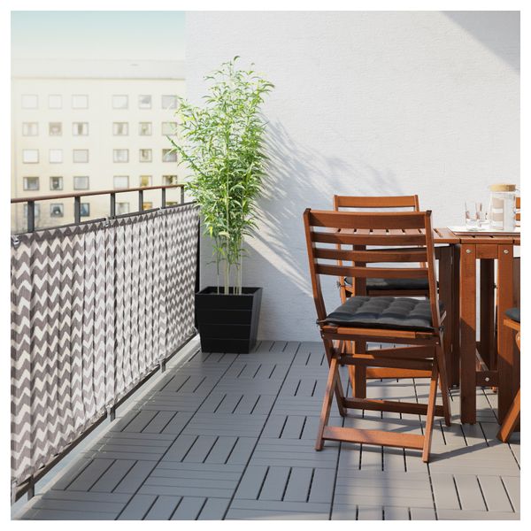 Тент от солнца/ветра ДИНИНГ, серый (250x80 см) - фото 2