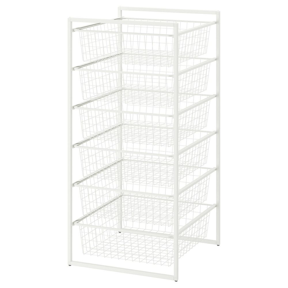 Комбинация для хранения, белый 50x51x104 см IKEA JONAXEL ЙОНАКСЕЛЬ 792.971.40 - фото 1