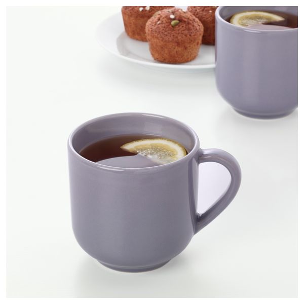 Кружка ХЭНГИВЕН, сиреневый (48 сл) - схема-чертеж с размерами