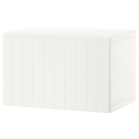 Стеллаж с дверью, белый, Sutterviken белый, 60x42x38 см IKEA BESTÅ БЕСТО 494.250.02