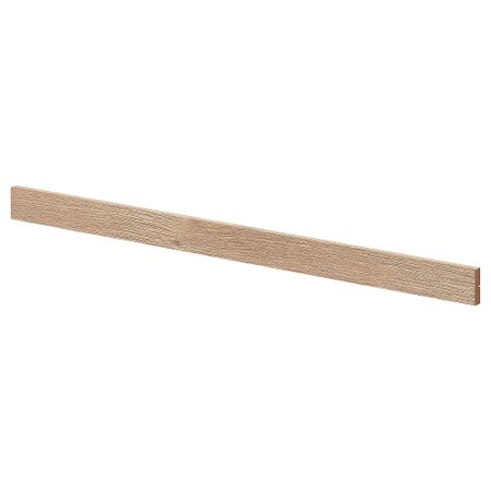 Карниз декоративный закругленный, под дуб, 221 см IKEA VOXTORP ВОКСТОРП 004.756.87