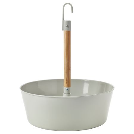 Кашпо подвесное БИТТЕРГУРКА, серый