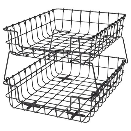 Лоток для корреспонденции, черный IKEA PLEJA ПЛЕЙА 303.643.05