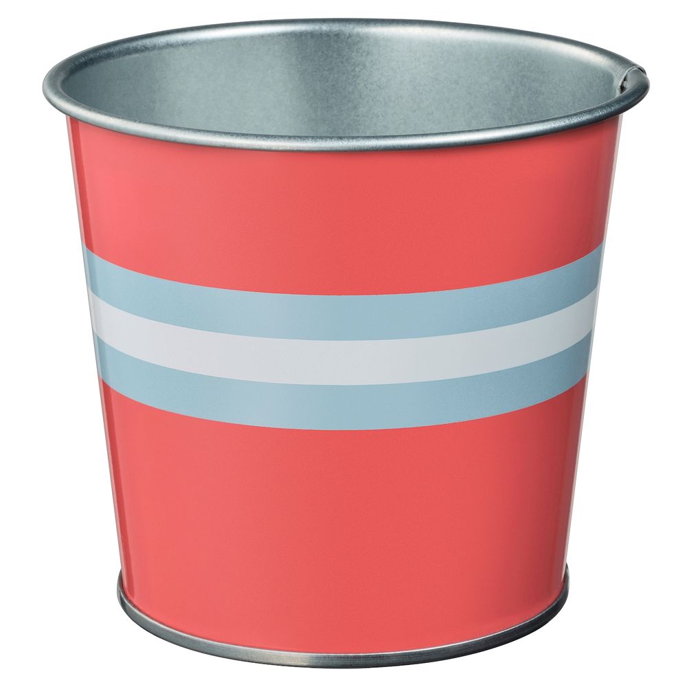 Кашпо, для дома, улицы красно-розовый 9 см IKEA КЭКИПЛОММОН 404.539.85 - фото 1