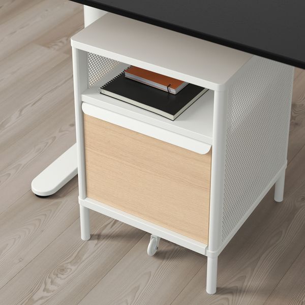 Модуль с электронным замком, сетка белый 41x61 см IKEA BEKANT БЕКАНТ 392.865.15 - фото 4