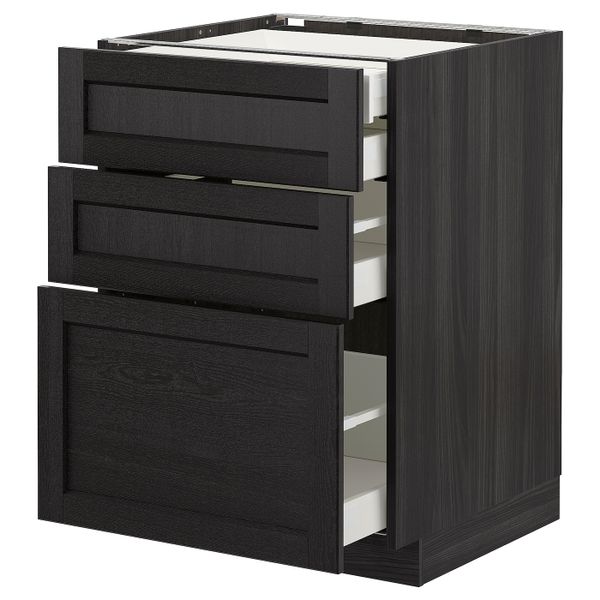 IKEA, вид спереди - схема-чертеж с размерами