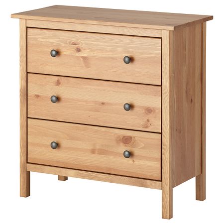 Комод БОРСЕЛЬВ, морилка,антик (78x80 см)