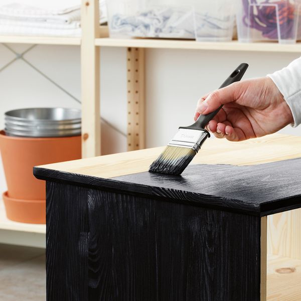 Краска, черный IKEA POPPARE 004.714.63 - схема-чертеж с размерами