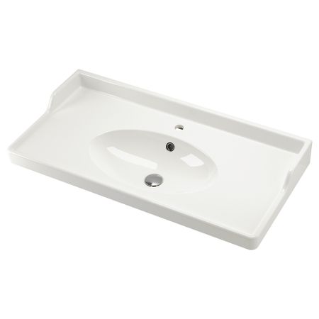 Раковина, белый, 102x49 см IKEA RUTSJÖN 905.453.94