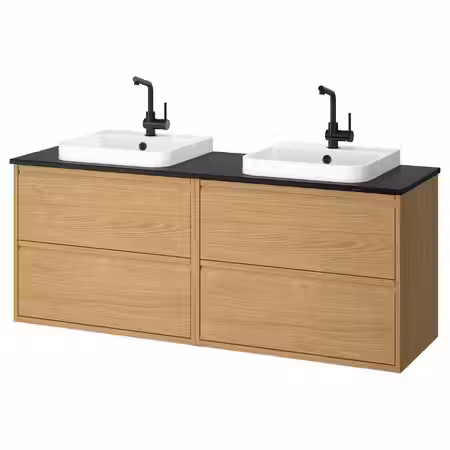 ÄNGSJÖN ЭНГШЁН / BACKSJÖN БАККШЁН Шкаф п-раковину/раковины/смесители