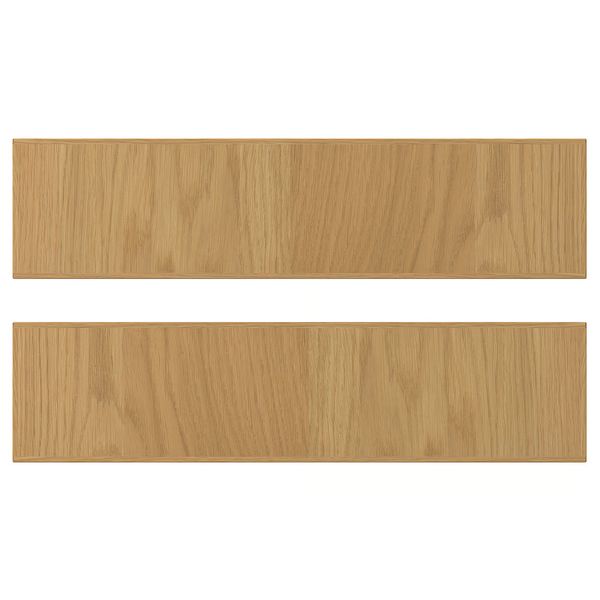 SINARP Фронтальная панель ящика - дубовый шпон 40x10 см - фото 1
