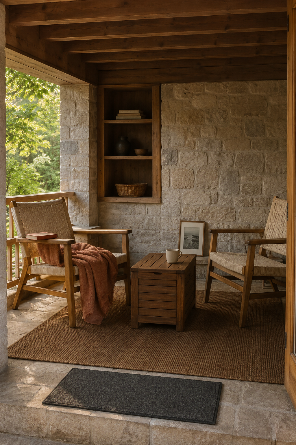 Room setting dacha furniture
