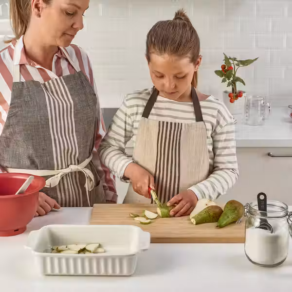 SMÅBIT Набор ножей, 2 предм - светлая бирюза/ярко-красный - фото 4