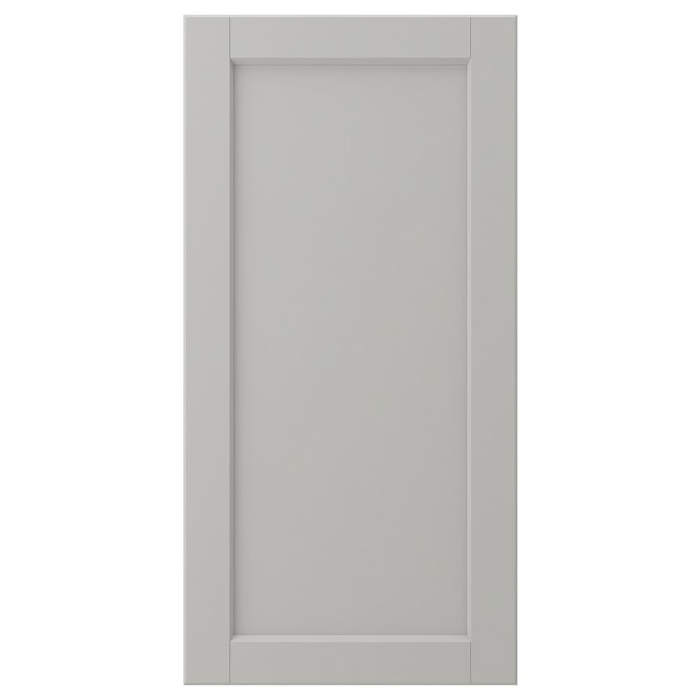 LERHYTTAN Дверь - светло-серый 40x80 см - фото 1