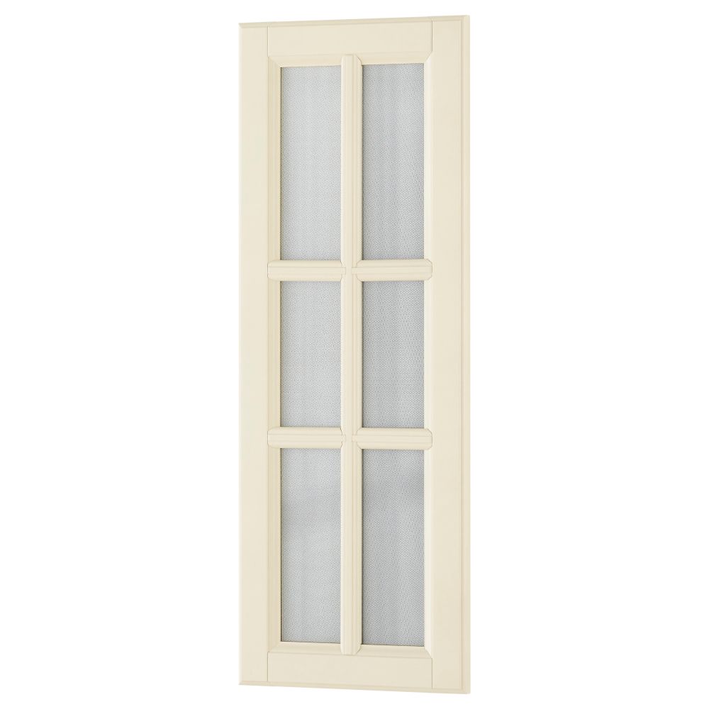 Стеклянная дверь ДАЛАРНА, белый с оттенком - схема-чертеж с размерами