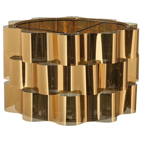 Абажур, золотой 51 см IKEA ÄLVSTARR ЭЛЬВСТАРР 605.015.46 - фото 1