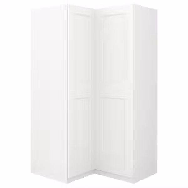 PAX / GRIMO Гардероб угловой - белый/белый 110/110x201 см - фото 2