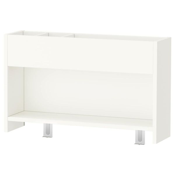 Стол с дополнительным модулем , белый/розовый 128x58 см IKEA PÅHL ПОЛЬ 292.512.67 - фото 3