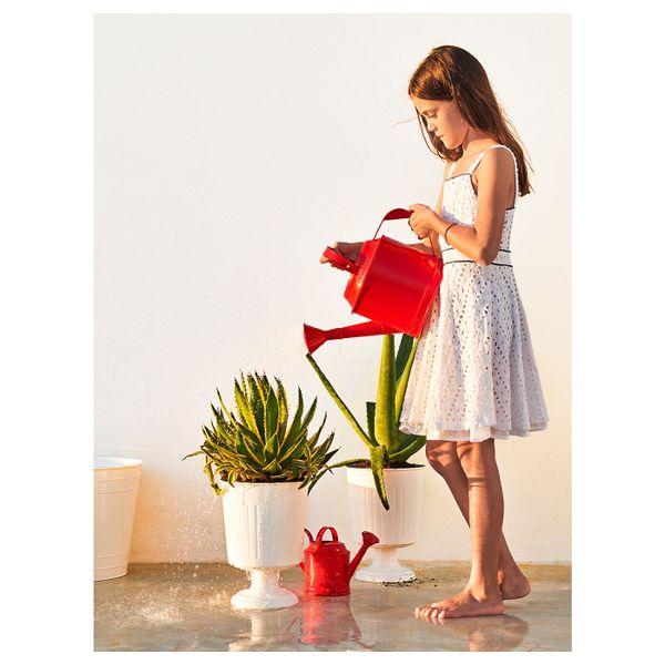 Вазон, для дома, улицы белый 19 см IKEA ЦИТРОНМЕЛИСС 104.645.08 - фото 7