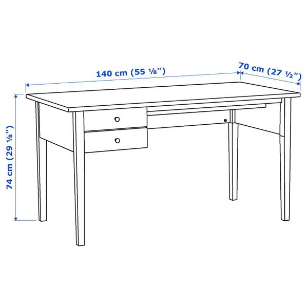 IKEA, дополнительный ракурс - схема-чертеж с размерами