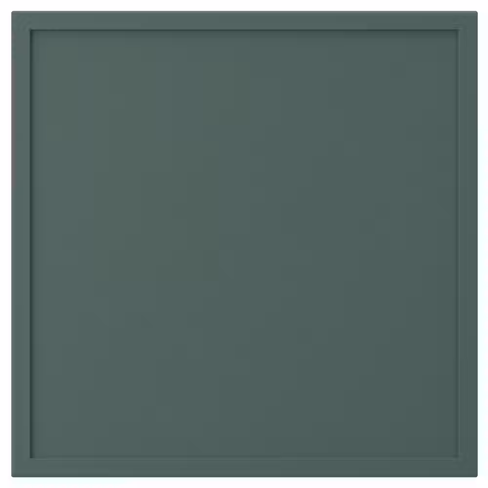 ASPUDDEN Дверь - темный серо-зеленый 40x40 см - фото 1