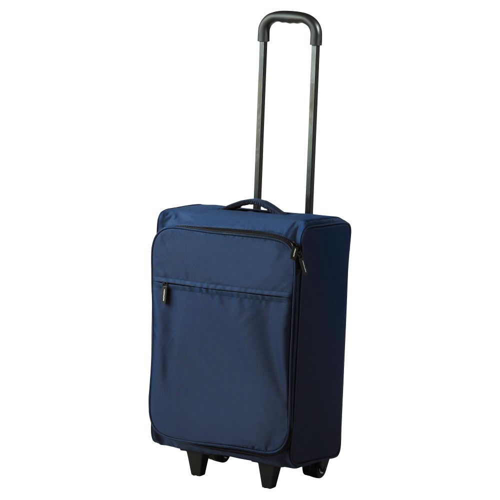 Сумка дорожная на колесах, складная УПТЭККА, темно-синий - фото 1