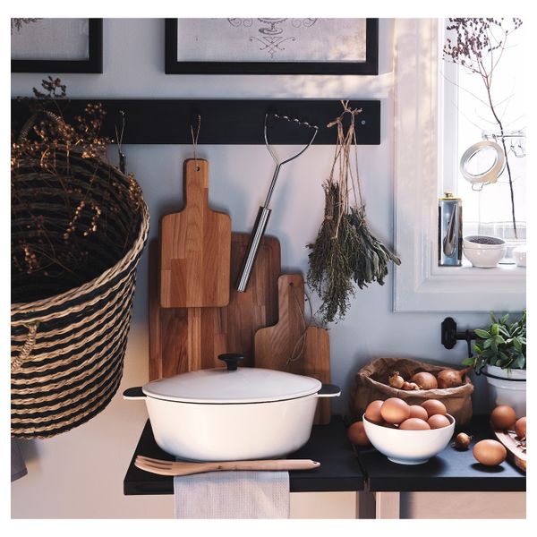 Казан с крышкой, белый с оттенком, 5 л IKEA СЕНИОР 103.834.99 - фото 7