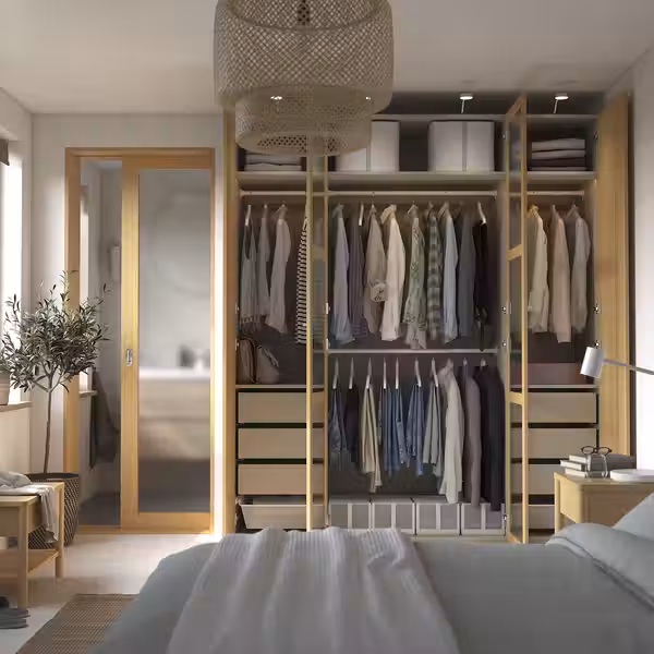 PAX / TONSTAD Гардероб, комбинация - фото 3