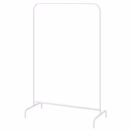 MULIG Напольная вешалка - белый 99x152 см