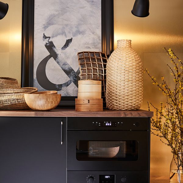 Рама, черный 61x91 см IKEA СКАТТЭБЮ 003.815.75 - схема-чертеж с размерами