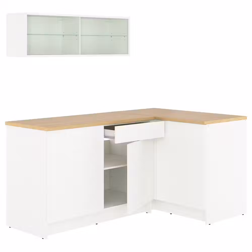 KNOXHULT Угловая кухня - белый - фото 1