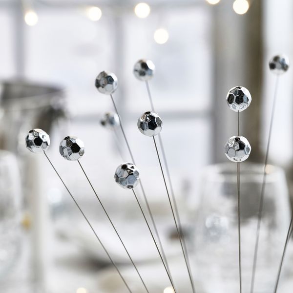 Украшение, Диско-шар, под хром, 35 см IKEA FRÖJDA 705.813.21 - фото 2