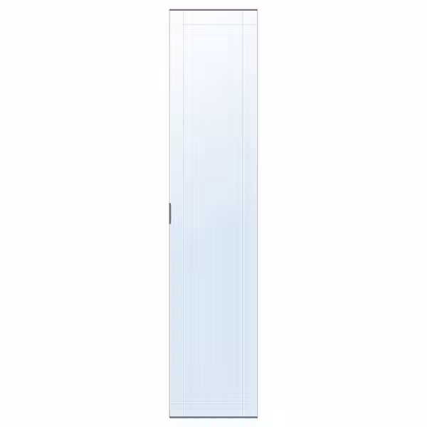 KAMMARTORP КАММАРТОРП Зеркальная дверь - серый 50x229 см - фото 1