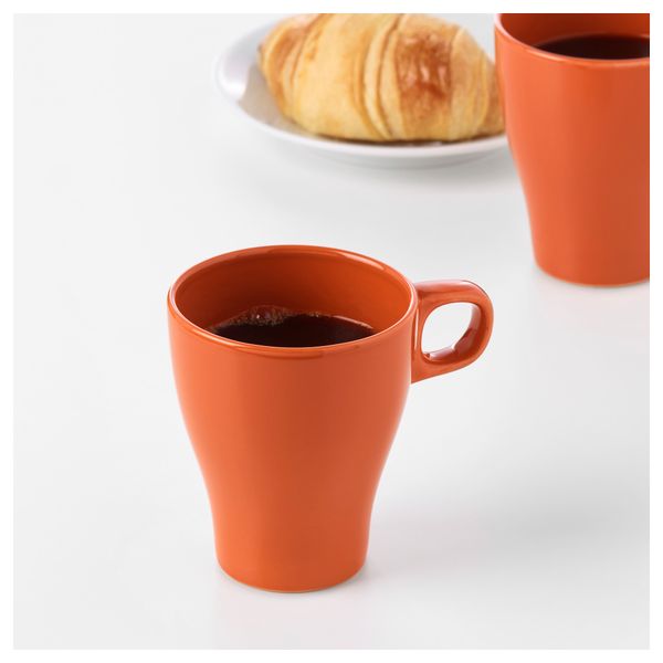 Кружка ФЭРГРИК, оранжевый (25 сл) - фото 2