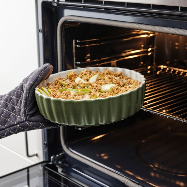 Форма для открытого пирога, белый, темно-зеленый, 24 см IKEA NÄBBFISK 905.711.23 - фото 3