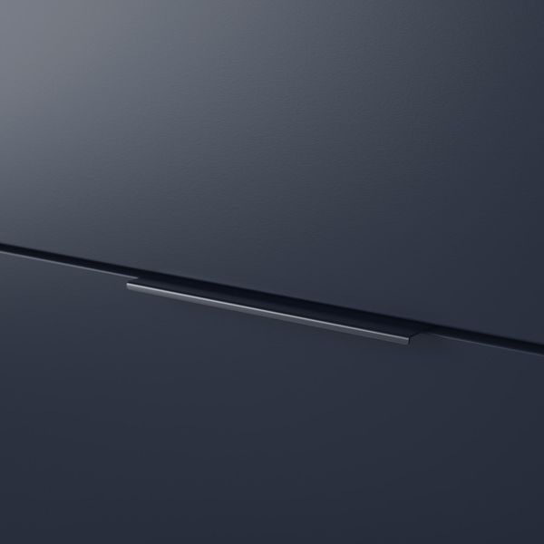 Комод с платяной штангой, черно-синий 119x118 см IKEA NORDMELA НОРДМЕЛА 604.216.58 - схема-чертеж с размерами