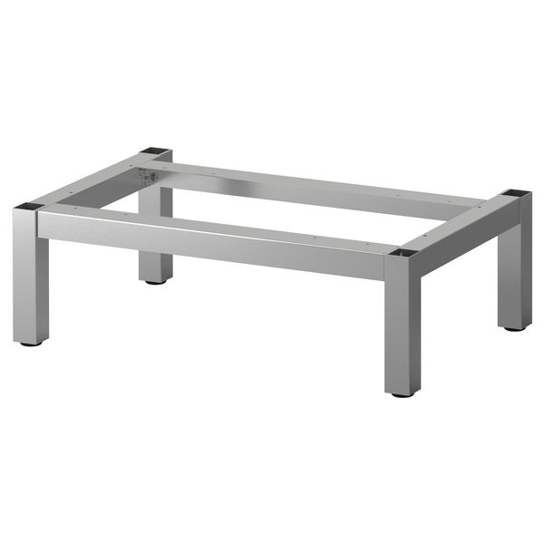 Каркас с ножками ЛИЛЛОНГЕН, нержавеющ сталь - схема-чертеж с размерами