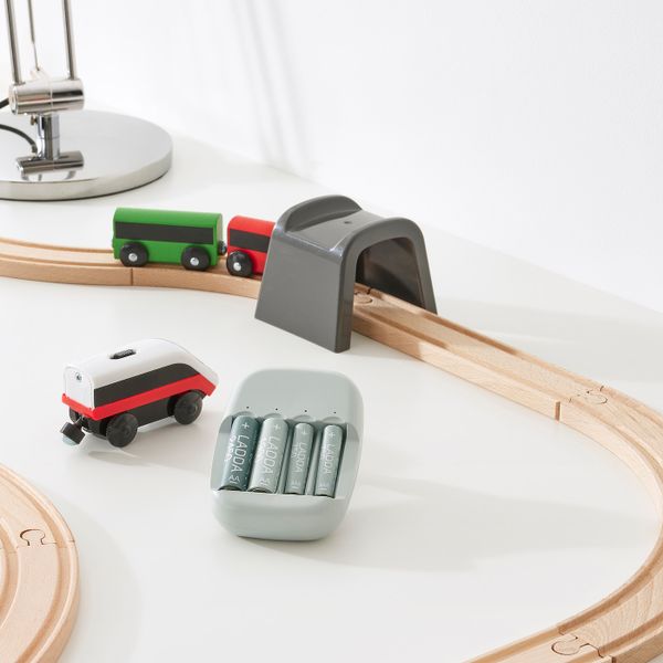 Аккумуляторная батарейка, HR03 AAA 1,2 В 750 мА•ч IKEA LADDA ЛАДДА 305.098.22 - фото 7