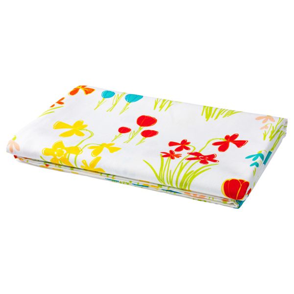 Скатерть КЭККЛИНГ, цветок, разноцветный (145x240 см) - фото 2