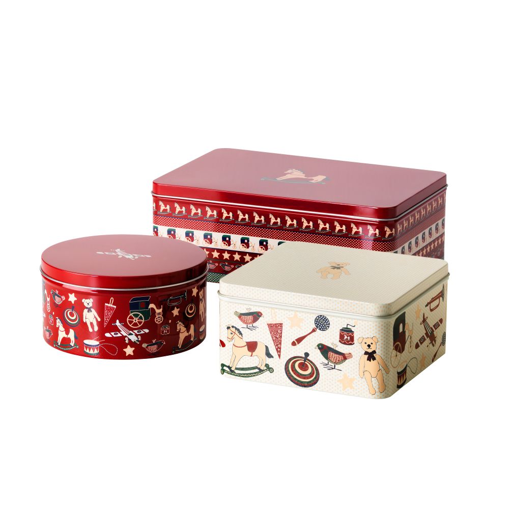 Набор емкостей, 3 штуки СНЁКУЛ, игрушки (27x18x10 см) - схема-чертеж с размерами