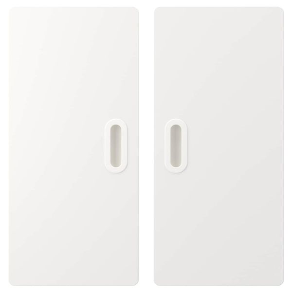 Дверь, белый 60x64 см 2 шт IKEA FRITIDS ФРИТИДС 303.867.98 - фото 1